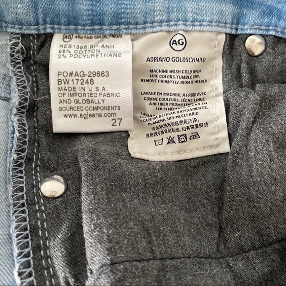 AG Adriano Goldschmied The Farrah Skinny Crop - Picture 4 of 4